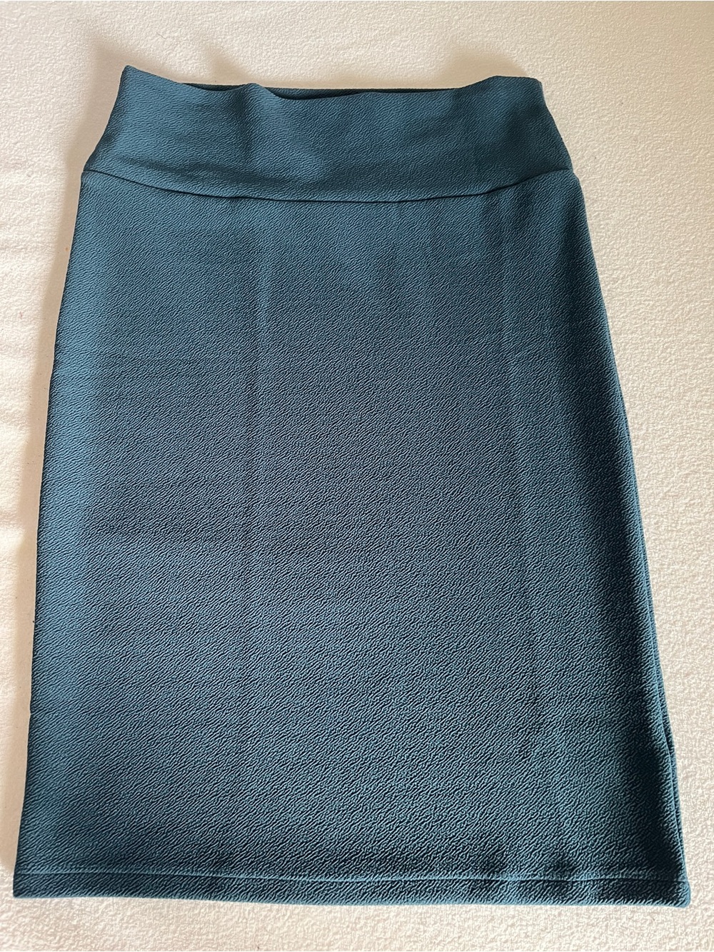 LuLaRoe Teal Pencil Skirt